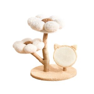 Natural Wood Cat Tree